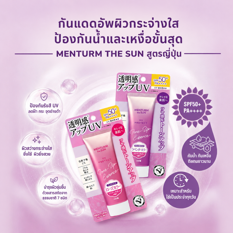 OMI Menturm THE SUN UV PROTECT TONE UP ESSENCE